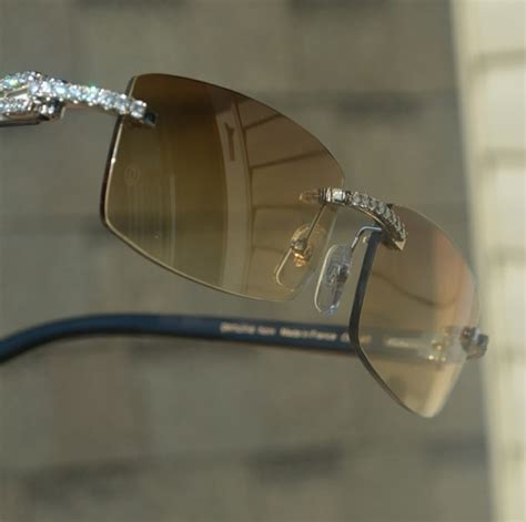 cheap cartier buffs sunglasses|buffalo cartier glasses with diamonds.